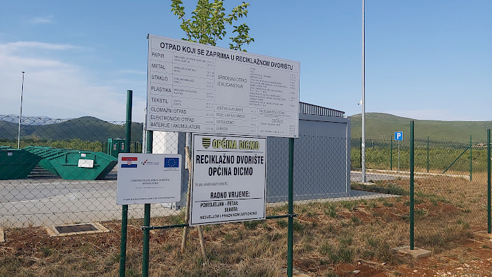 Obavijest o radu Reciklažnog dvorišta Dicmo - srpanj 2025.g.