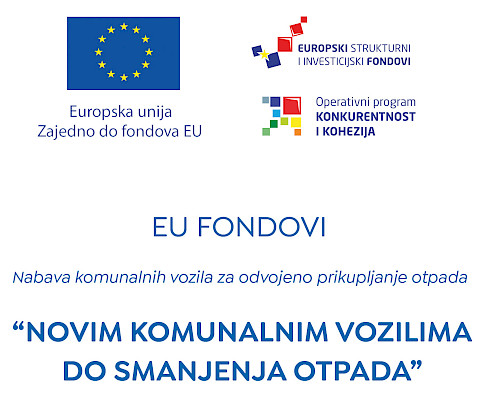 PROJEKT - Novim komunalnim vozilima do smanjenja otpada